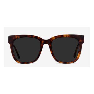 Oversized Square Tortoise Sunglasses